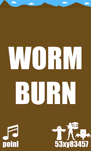 Android application Worm Burn screenshort