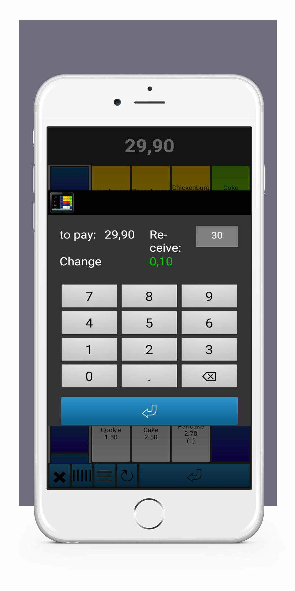 Android application POS Point of Sale - Cash Register screenshort