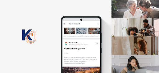 Android application KD in contact screenshort