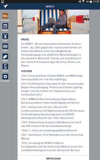 WINGSApp Screenshot