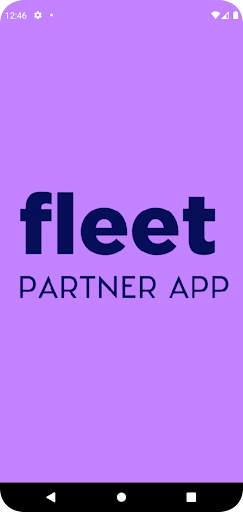 Android application Fleet Partner screenshort
