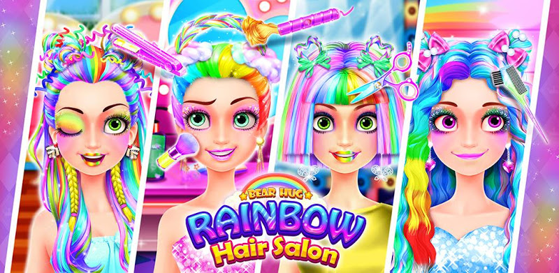 Rainbow Hair Salon - Dress Up