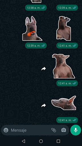 Stickers Perro Peruano Screen 2