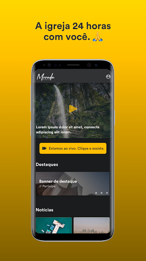Android application Morada Church Oficial screenshort