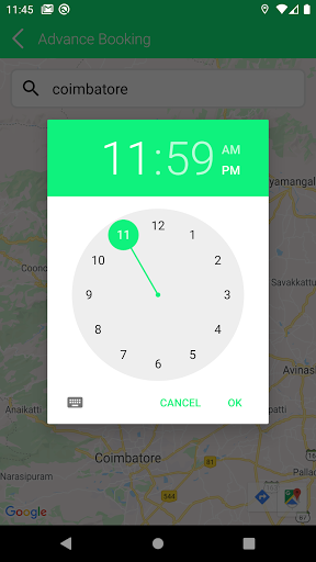 Android application ParkPay screenshort