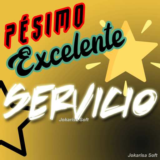 Android application Stickers Pésimo Servicio screenshort