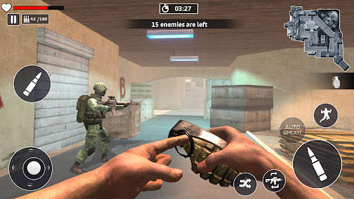 Modern FPS Warfare: Gun Games Screen 2