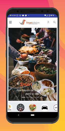 Android application Smartvitrina screenshort