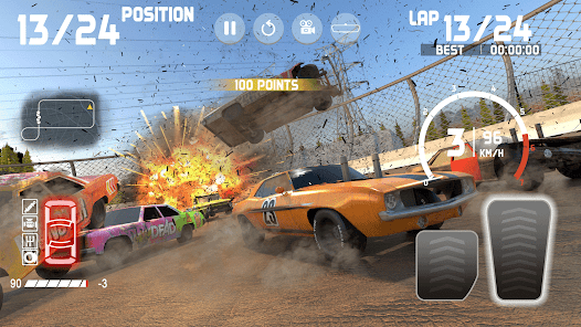 Demolition Derby Car Games v5.0 MOD (Gold coins) APK
