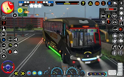 Download do APK de euro jogo de ônibus dirigindo para Android