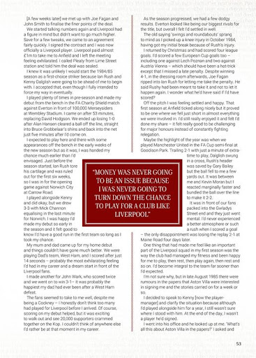 Screenshot of Liverpool  FC Programme