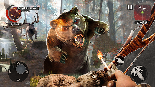 Captura de Pantalla 17 3d juegos de caza de animales android