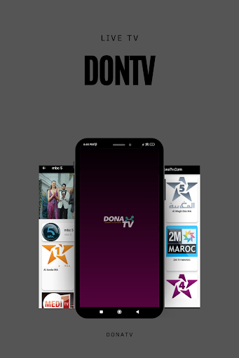 Android application DonaTv screenshort