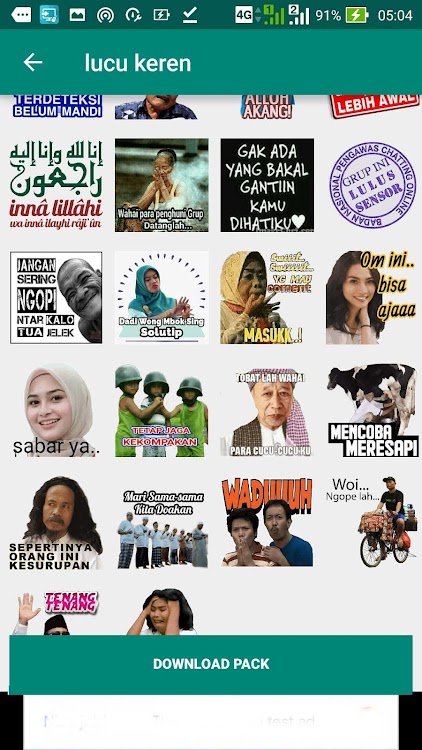 Stiker Wa Lucu Untuk Whatsapp Wastickerapps Oleh Faria Rosyida Android Aplikasi Appagg