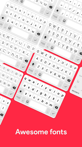 Fonts Type - Fonts Keyboard