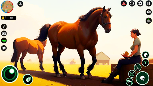 Horse Farm Simulator 승마 게임