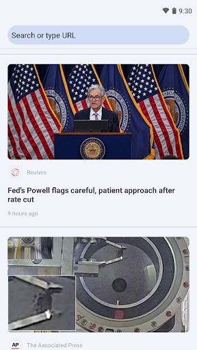 Screenshot of Internet