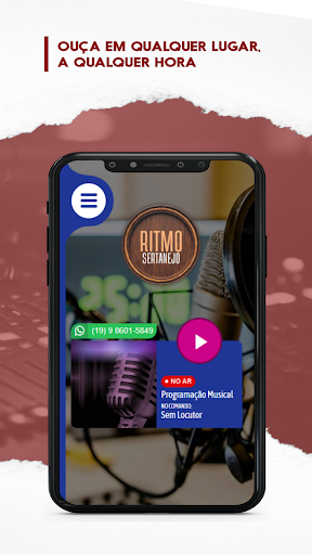 Android application Ritmo Sertanejo screenshort