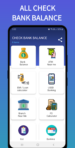 Android application Bank Balance : Account Balanc screenshort