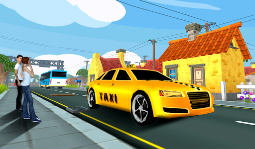 City Taxi Driving 3D screenshots 9