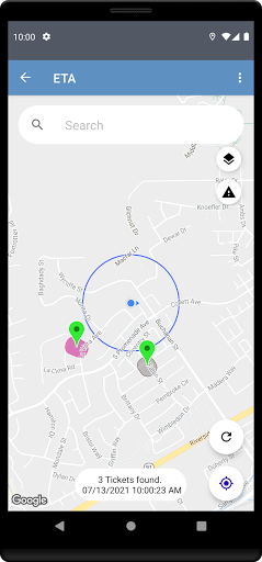 DigAlert Screen 3
