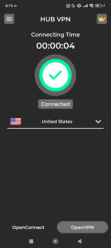 Android application HUB VPN: Secure Fast Proxy screenshort