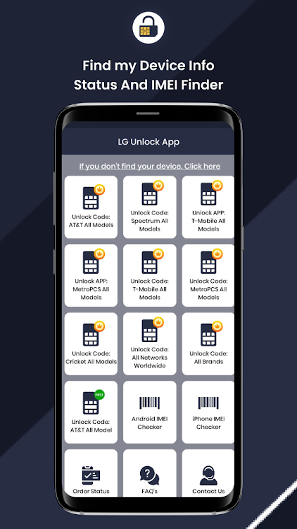 Unlock LG Phone - IMEI Unlock - 2.4 - (Android)