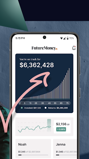 FutureMoney: Investing Screen 2