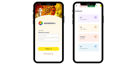 Android application Astrochakragurus screenshort
