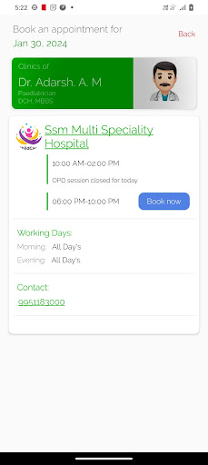 Dr. Adarsh Pediatrician Screen 3
