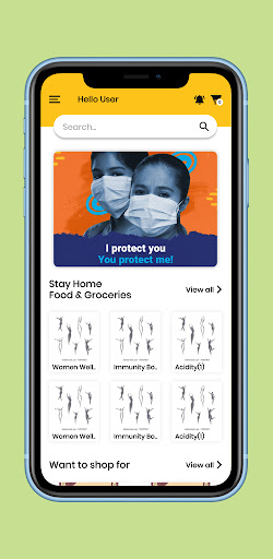 Android application Cure For Sure screenshort