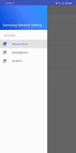 Samsung Band Selection Screen 3