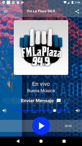 Android application Fm La Plaza 94.9 screenshort
