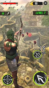 Archer Shooter Attack: 3D War