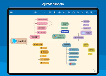 Captura de Pantalla 14 SimpleMind Pro - Mind Mapping android