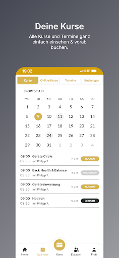 Sportsclub Screen 3