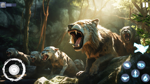 Android application Wild Wolf Games - Animal Games screenshort
