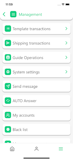 Android application WaMessage screenshort