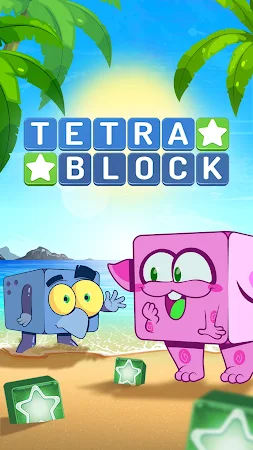 Game screenshot Tetra Block - Puzzle Game mod apk