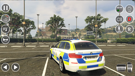 Police Parking Police Car Game  screenshots 15