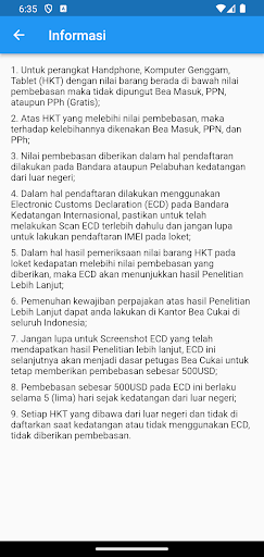 Kalkulator IMEI Screen 3