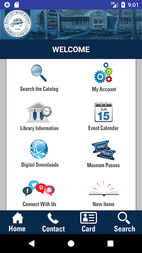 Android application Bayport-BluePoint Public Libra screenshort