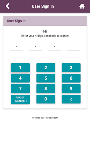 eFileReady MTD VAT Screen 2