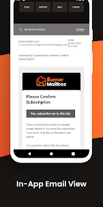 Burner Mailbox - Temp Mail