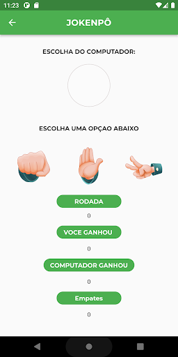 JokenPo - Pedra Papel eTesoura Screen 3