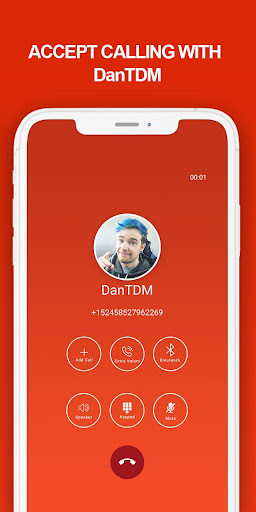 Fake call with dantdm Screen 3