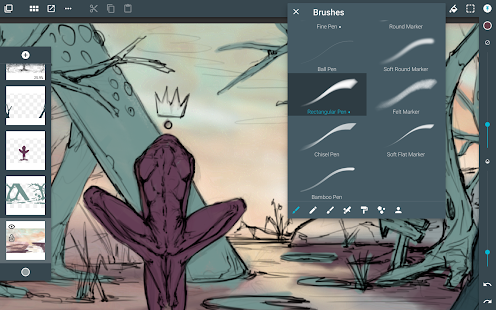 Скачать игру ArtFlow: Paint Draw Sketchbook для Android бесплатно