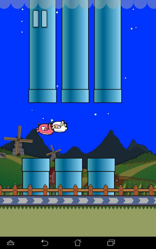 Android application Flying Cats Squad : Mad Pipes screenshort