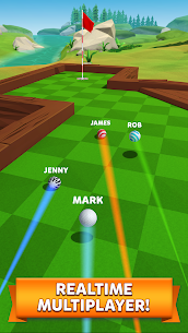 Golf Battle (Automatically hit the hole) 1