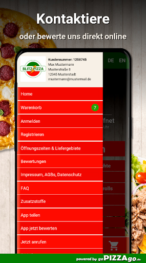 Blitz Pizza Hitzacker (Elbe) Screen 3